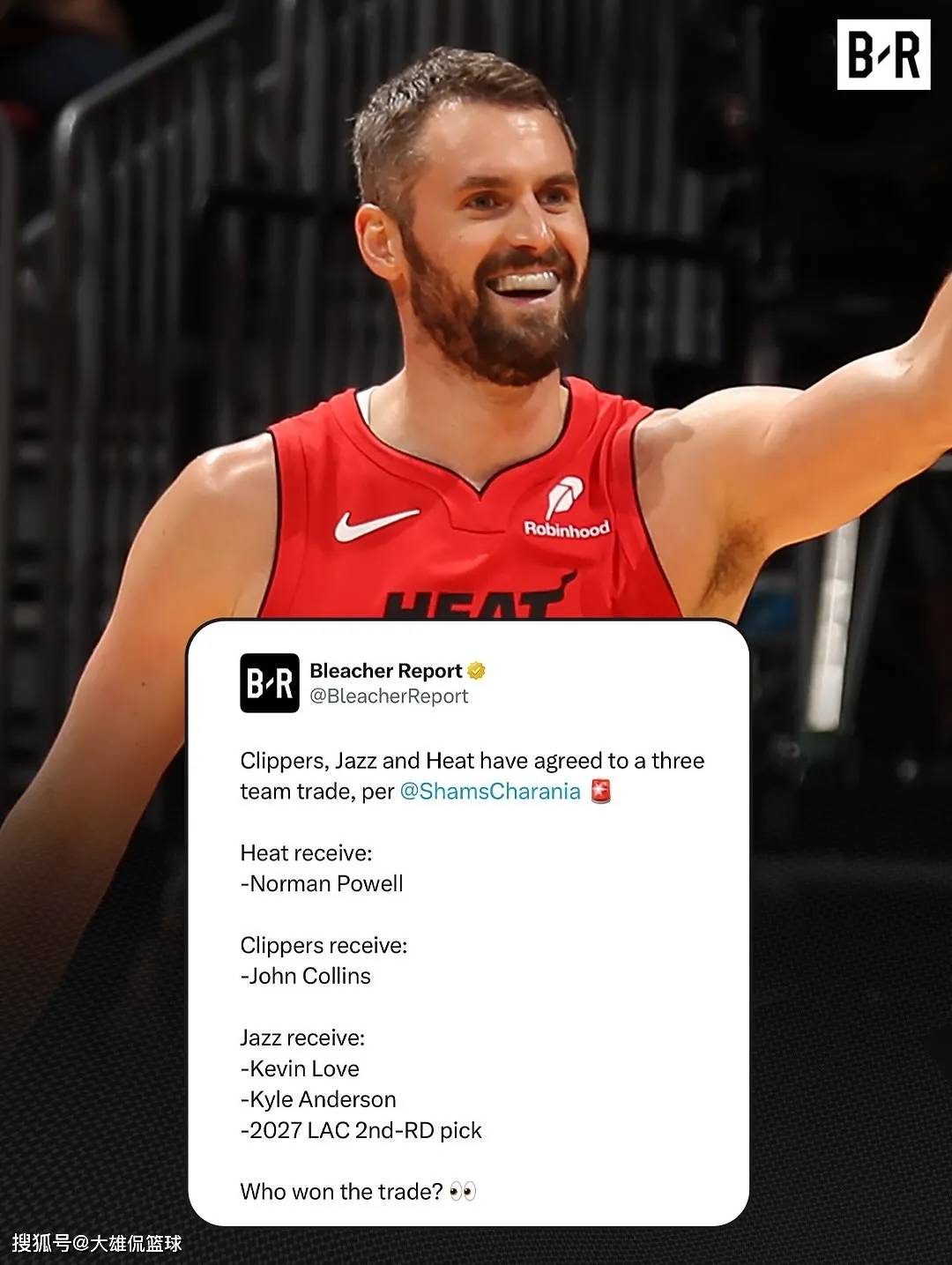 9sports-迈阿密热火豪赌朱霍勒迪，四换一