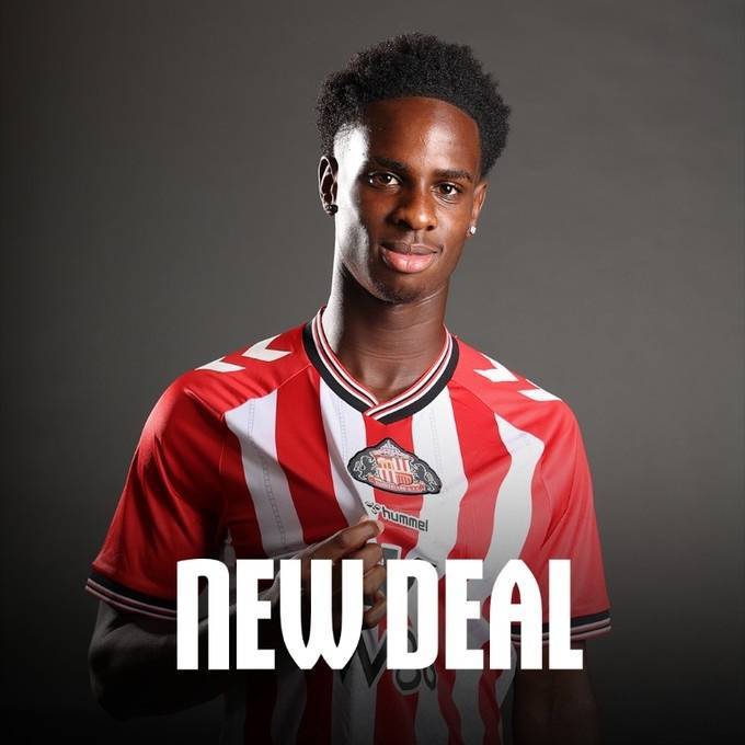 九游体育平台-官方：桑德兰与18岁青训前锋特雷-奥贡苏伊续约至2028年