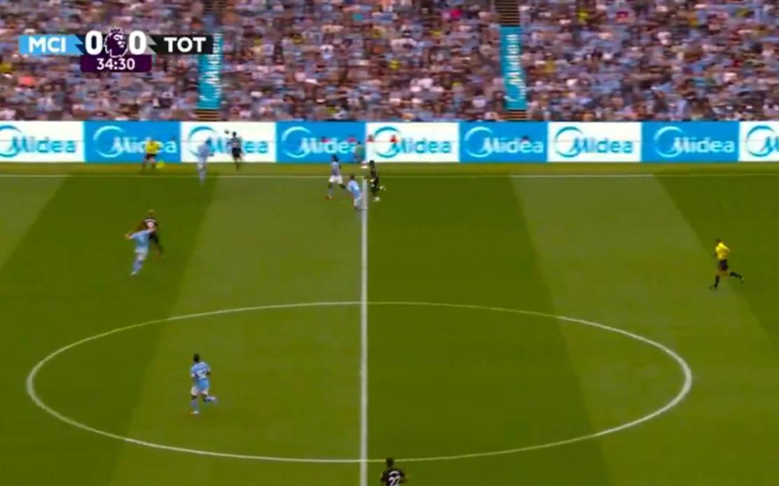 英超战术复盘-热刺是怎么赢的曼城?长传破解高位逼抢