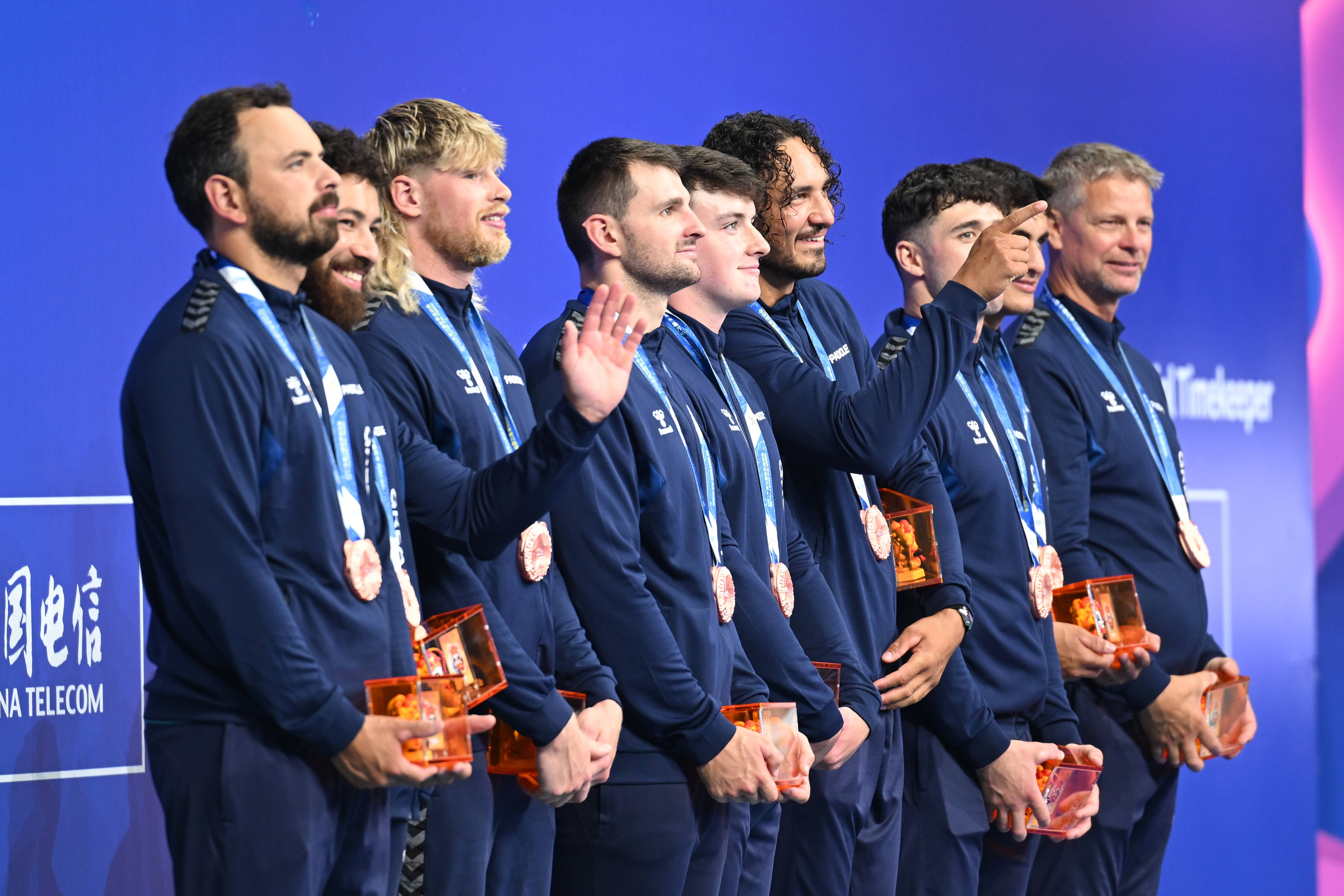 （成都世运会）皮艇球——男子决赛：德国队夺冠