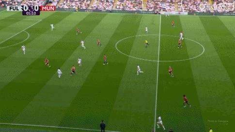 半场：曼联0-0富勒姆，巴锡送点B费失点库尼亚中柱