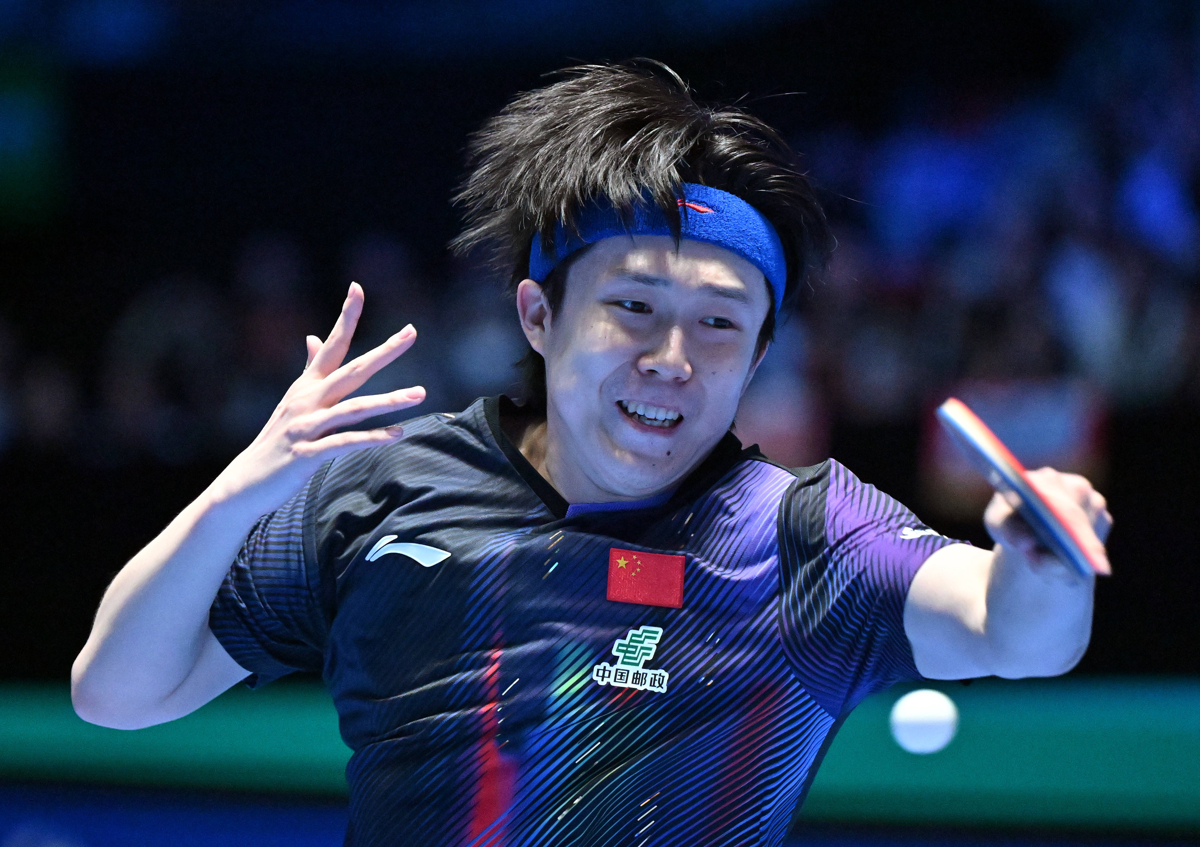 （体育）乒乓球——亚洲杯：王楚钦胜冯翊新