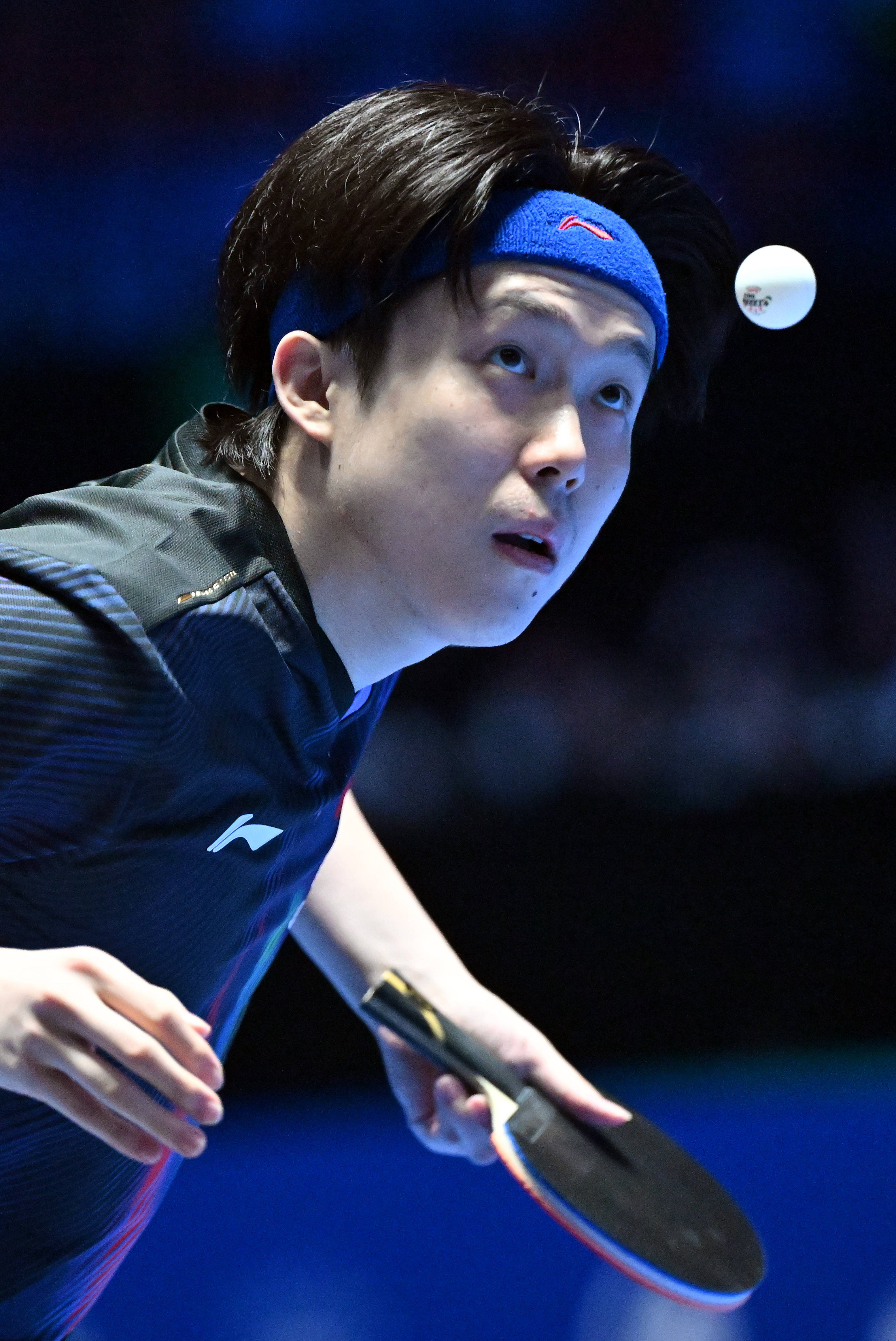（体育）乒乓球——亚洲杯：王楚钦胜冯翊新