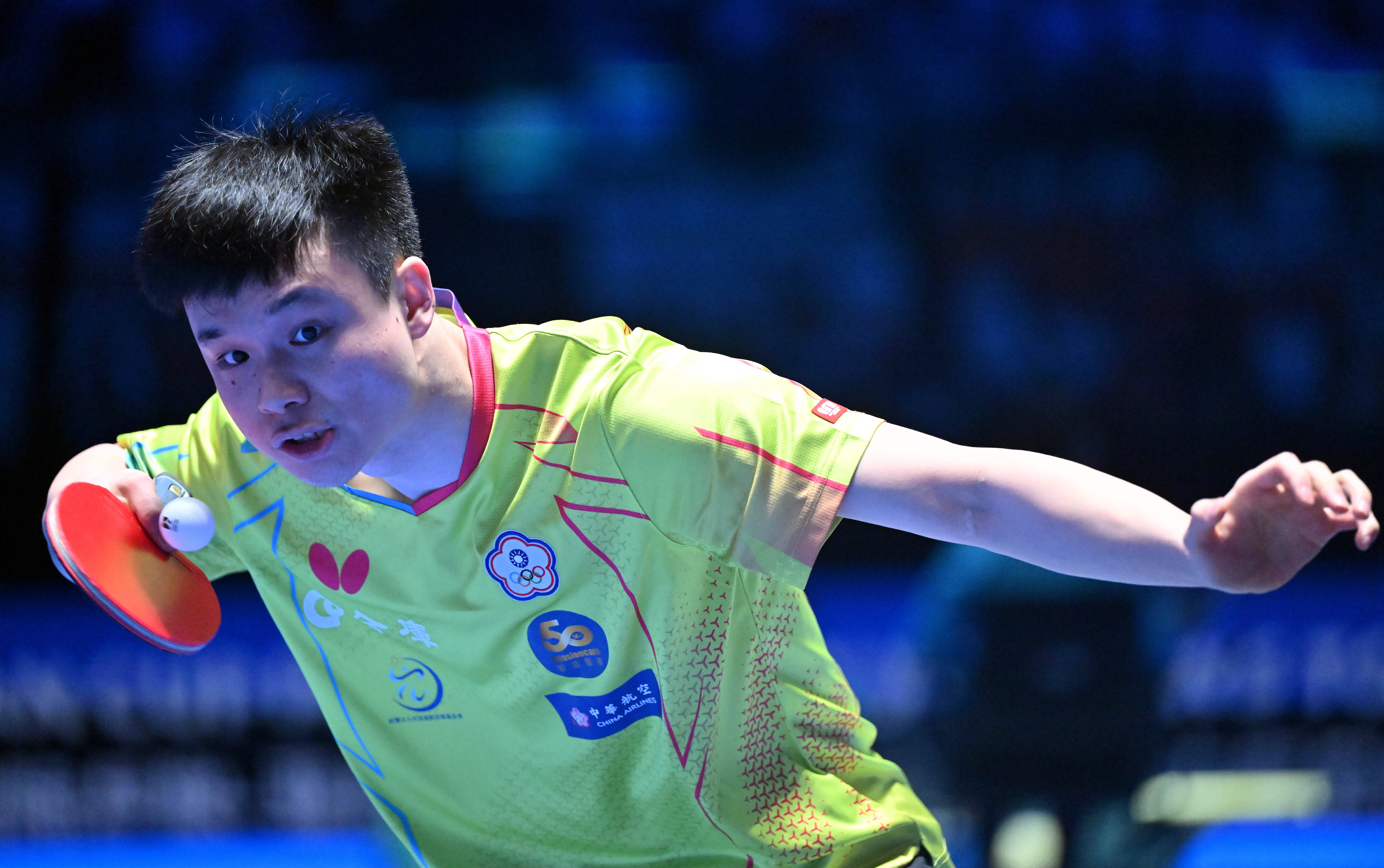 （体育）乒乓球——亚洲杯：王楚钦胜冯翊新