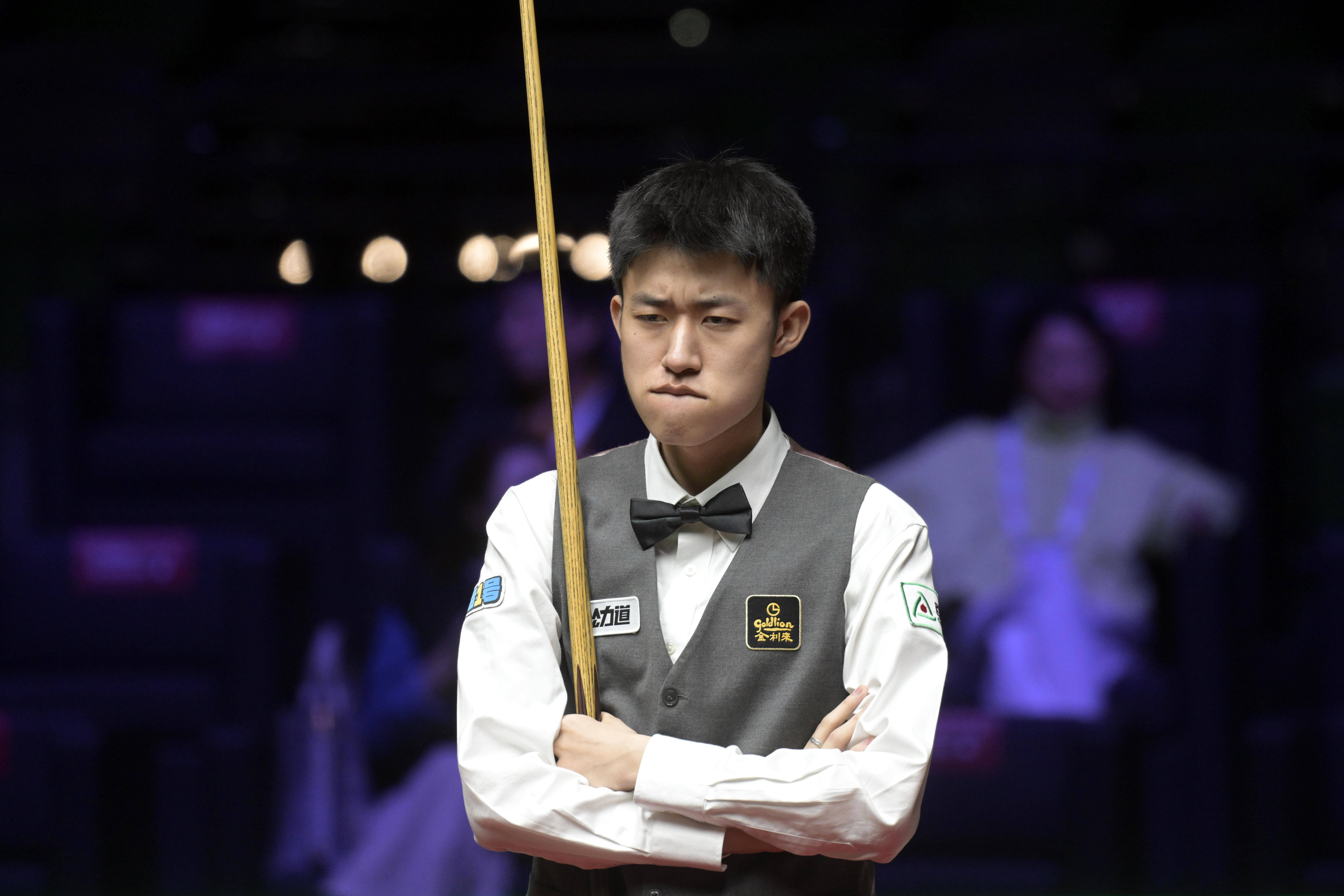 （体育）斯诺克——世界大奖赛：吴宜泽晋级八强